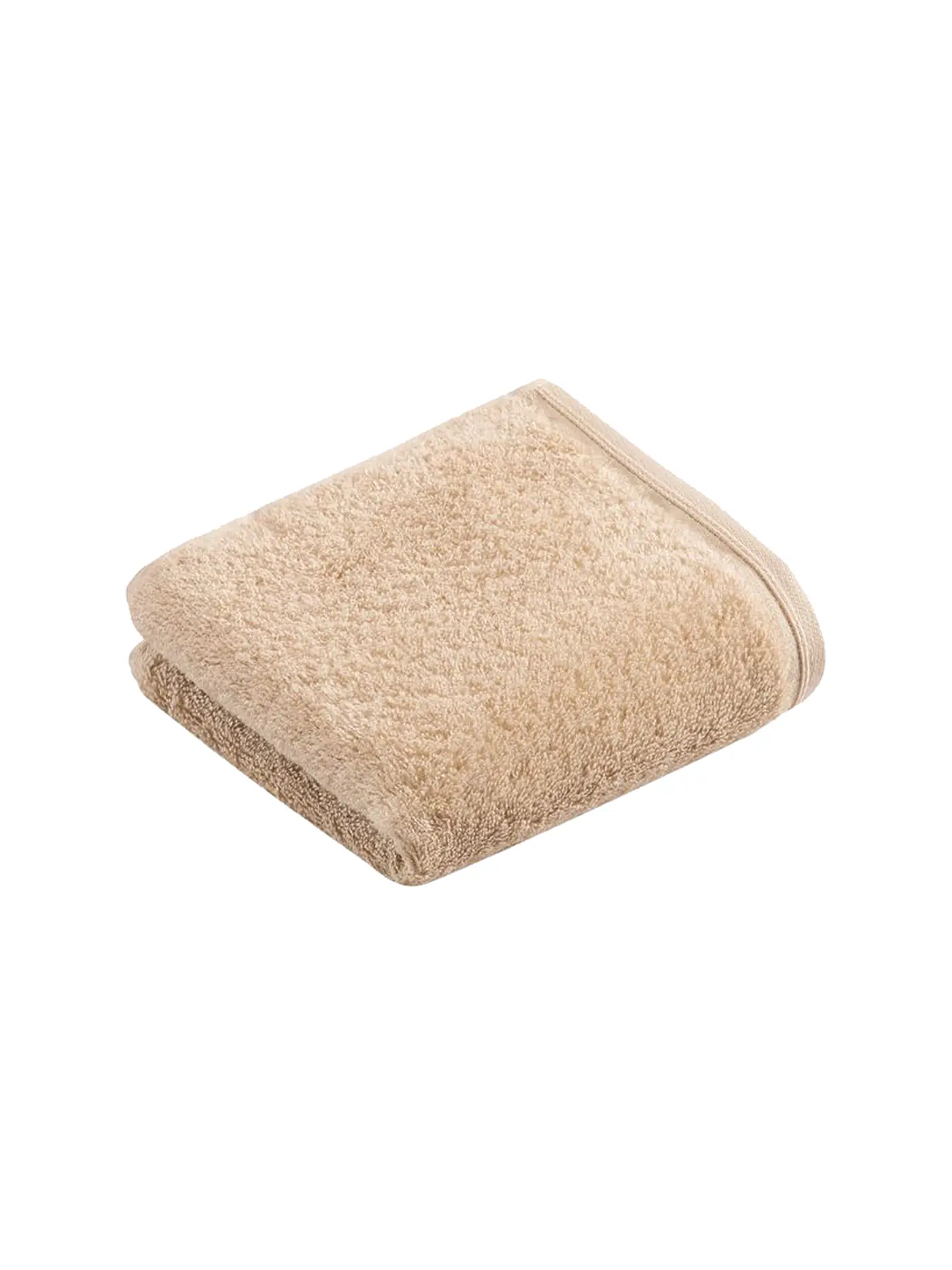 VOSSEN | Gästetuch Vegan Life 40x60cmcm Sage | beige